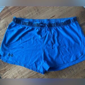 Under Armour Bright Blue Performance Shorts